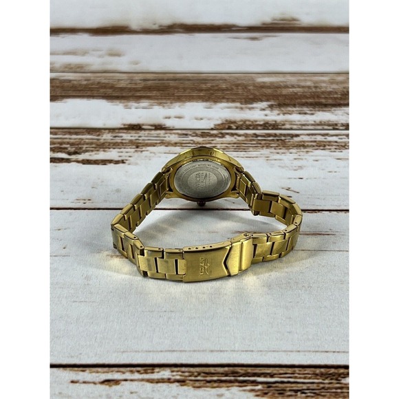 Invicta Womens 18030 Pro Diver Gold Tone Stainless Steel Watch Used - Picture 3 of 9